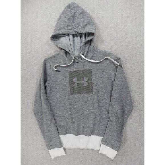 Under Armour Threadborne Hoodie Sweatshirt (Women's‎ Small) Gray - Picture 1 of 10